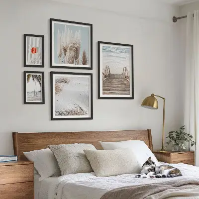Bildergalerie-Set für die Wand mit Strandblick und Naturmotiven