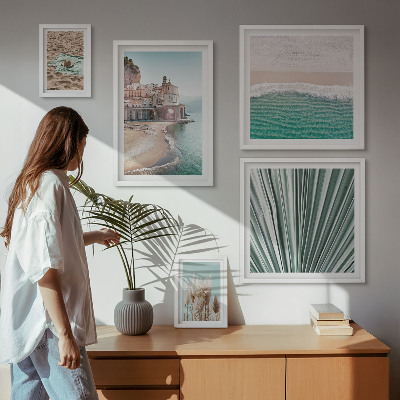 Modernes wandbilder-set Stilvolle Meerblicke