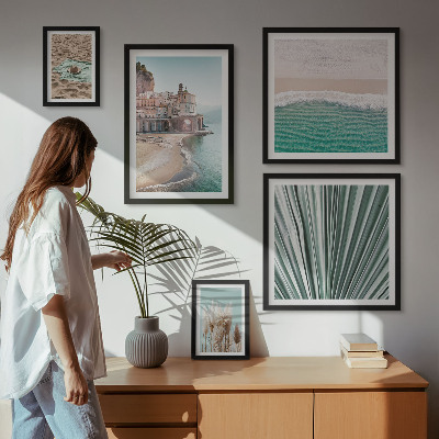 Modernes wandbilder-set Stilvolle Meerblicke