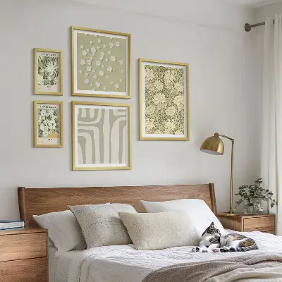 Kissenbezüge für das Sofa im Boho-Stil mit Blumenmuster