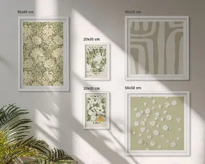 Kissenbezüge für das Sofa im Boho-Stil mit Blumenmuster