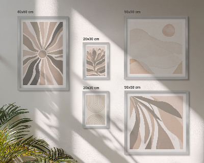 Bildergalerie-set für die wand Stilvolle Naturkompositionen