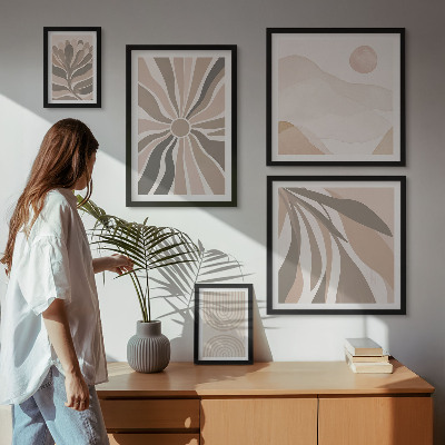Bildergalerie-set für die wand Stilvolle Naturkompositionen