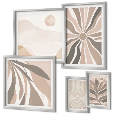 Bildergalerie-set für die wand Stilvolle Naturkompositionen