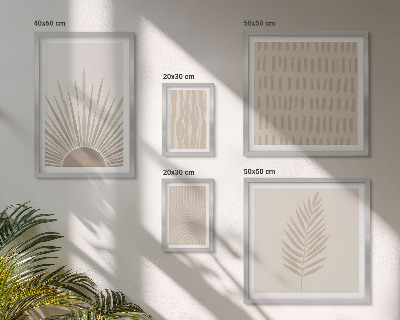 Bildergalerie-set für die wand Stilvolle Dekorationen, Natur, Geometrie