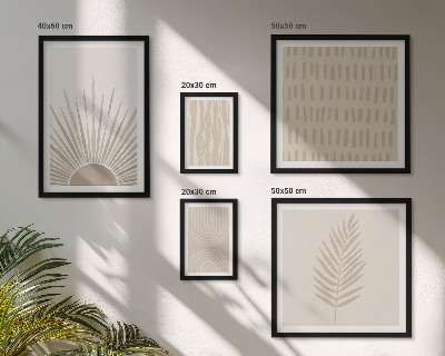 Bildergalerie-set für die wand Stilvolle Dekorationen, Natur, Geometrie