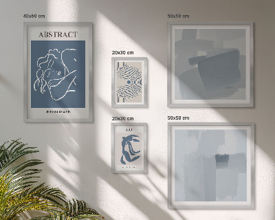 Bildergalerie-set für die wand Stilvolle minimalistische Abstraktionen