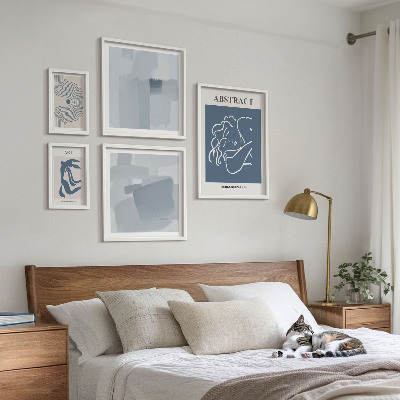Bildergalerie-set für die wand Stilvolle minimalistische Abstraktionen