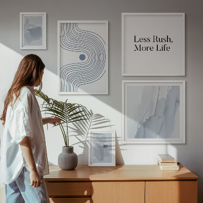 Bilderset fürs sofa Moderne minimalistische Grafik