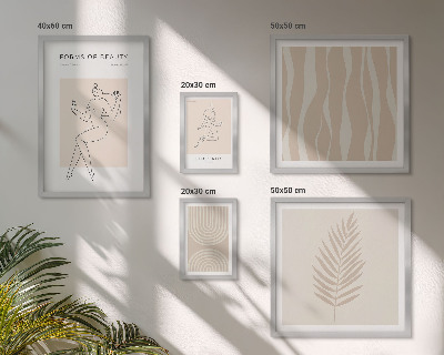 Modernes wandbilder-set Schöne minimalistische Motive