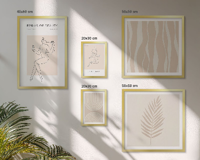 Modernes wandbilder-set Schöne minimalistische Motive