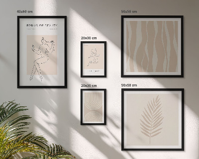 Modernes wandbilder-set Schöne minimalistische Motive