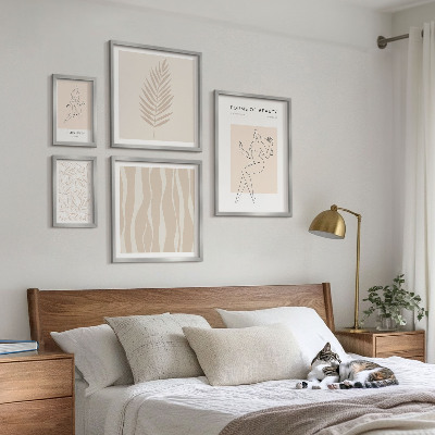 Bildergalerie-set für die wand Stilvolle Grafiken von Frauen und Pflanzen