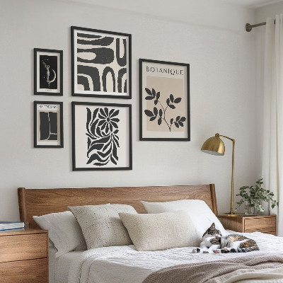 Bilderset fürs sofa Moderne Pflanzenmotive