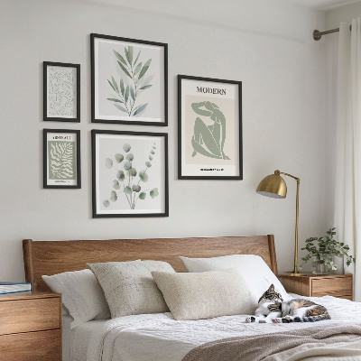 Bildergalerie-set für die wand Stilvolle dekorative Pflanzenmotive