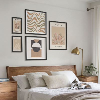 Bildergalerie-set für die wand Stilvolle Pflanzenabstraktionen