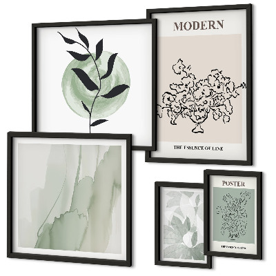 Bildergalerie-set für die wand Moderne minimalistische Dekorationen