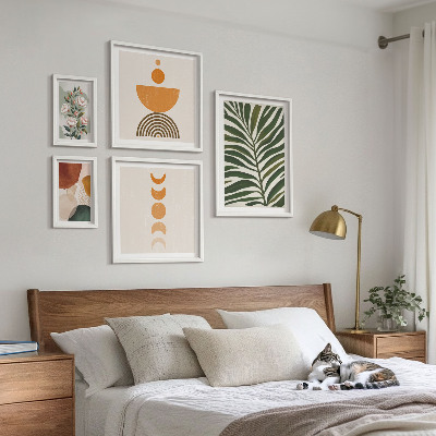 Bildergalerie-set für die wand Pflanzenmuster, Boho-Formen