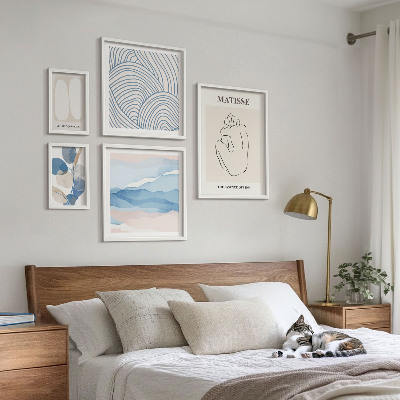 Bildergalerie-set für die wand Stilvolle abstrakte Naturgrafiken