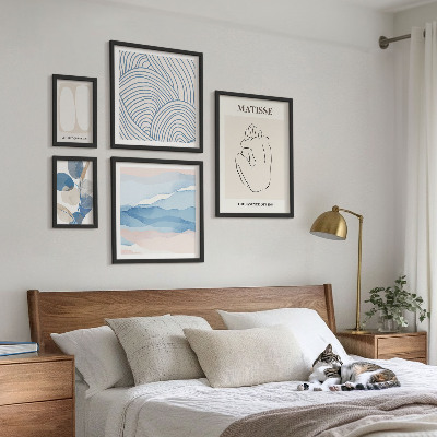 Bildergalerie-set für die wand Stilvolle abstrakte Naturgrafiken