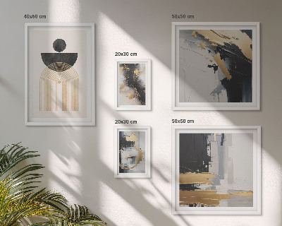 Bildergalerie-set für die wand Abstrakte moderne Kompositionen
