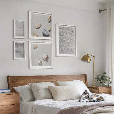 Bilderset fürs sofa Moderne minimalistische Texturen
