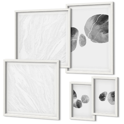 Modernes wandbilder-set Abstrakte Farbflecken Malerei