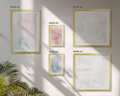 Bildergalerie-set für die wand Pastellfarbene Aquarelltexturen