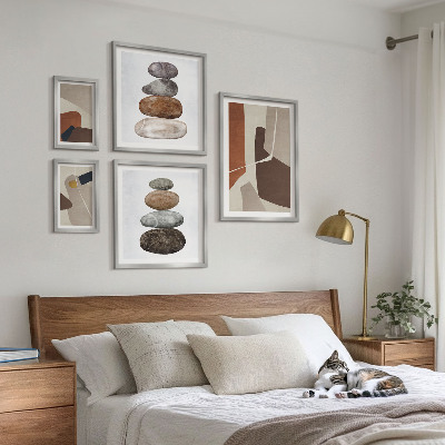 Bildergalerie-set für die wand Abstrakte Boho-Kunst