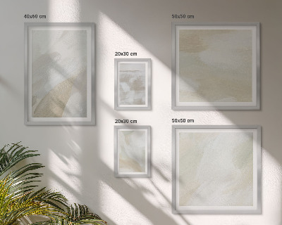 Modernes wandbilder-set Abstrakte Malerei mit dem Pinsel