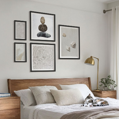 Bilderset fürs sofa Sandsteine ​​moderne Farbe