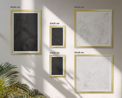 Modernes wandbilder-set Dunkles Licht, glamouröse Marmor
