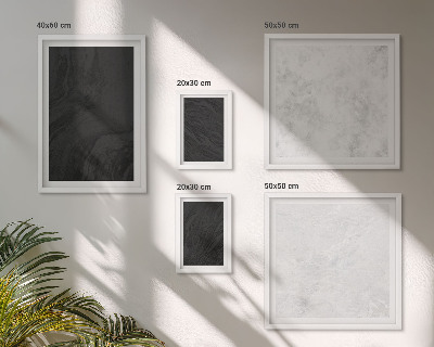 Modernes wandbilder-set Dunkles Licht, glamouröse Marmor