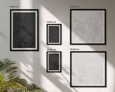 Modernes wandbilder-set Dunkles Licht, glamouröse Marmor