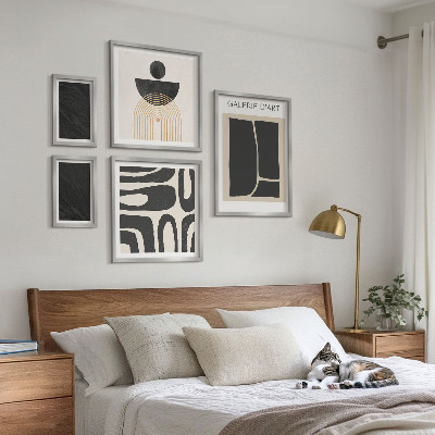 Bildergalerie-set für die wand Abstrakte Marmorformen
