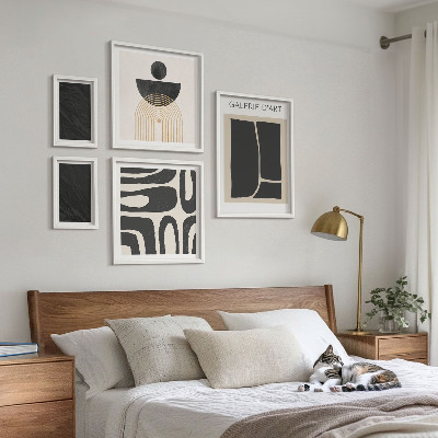 Bildergalerie-set für die wand Abstrakte Marmorformen