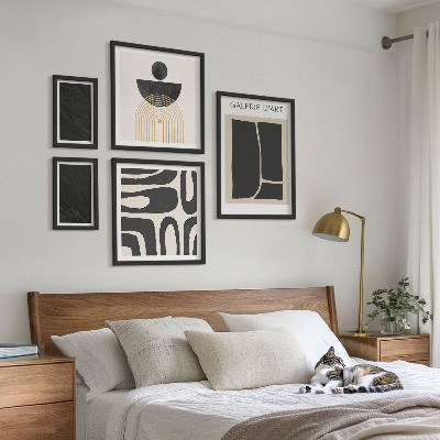 Bildergalerie-set für die wand Abstrakte Marmorformen