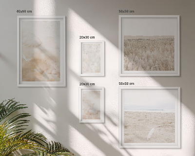 Modernes wandbilder-set Modische Pastelltexturen
