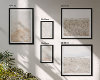 Modernes wandbilder-set Modische Pastelltexturen