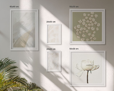 Bilderset fürs sofa Blumen, modische Boho-Texturen