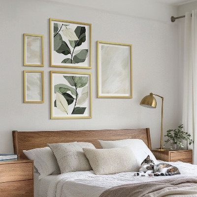 Bildergalerie-set für die wand Leuchtende Farben, abstrakter Boho-Stil
