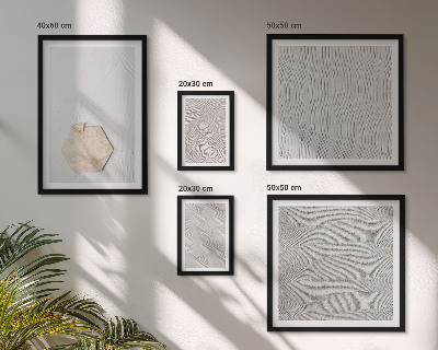 Bilderset fürs sofa Leichte Boho-Sandtexturen