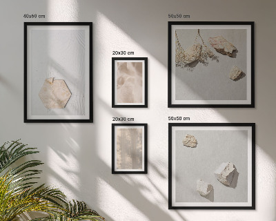 Bildergalerie-set für die wand Dezente Boho-Naturtexturen