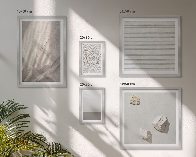 Modernes wandbilder-set Zarte Boho-Texturen der Natur