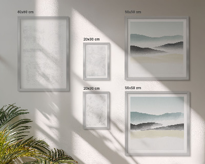Modernes wandbilder-set Abstrakter Hintergrund mit weißen Punkten