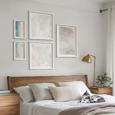 Bildergalerie-set für die wand Feine Aquarelltextur
