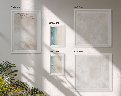 Bildergalerie-set für die wand Feine Aquarelltextur
