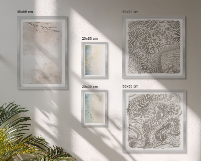Modernes wandbilder-set Feine Aquarellfarben