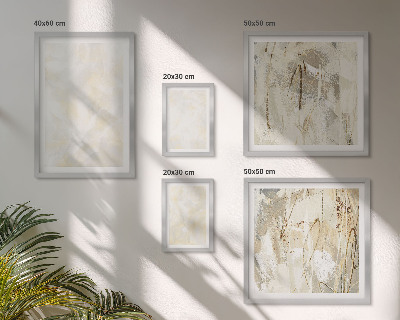 Bildergalerie-set für die wand Helles Strukturfarbendesign