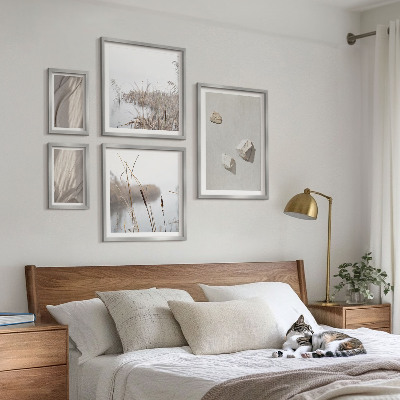 Bildergalerie-set für die wand Nahaufnahmen der Struktur im Boho-Stil
